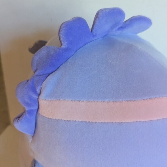 NWT 12" Eartha Purple Seahorse Squishmallows Plush Stuffed Animal Sea Life Tiara - Picture 7 of 10